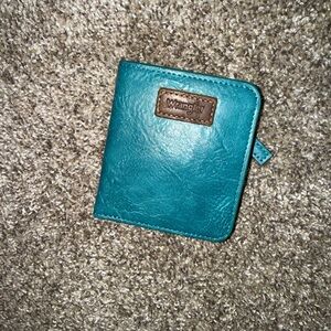 Wrangler Turquoise Leather Wallet